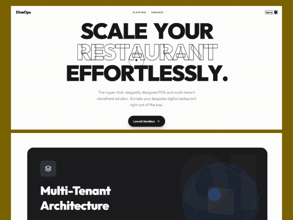 DineOps 1
